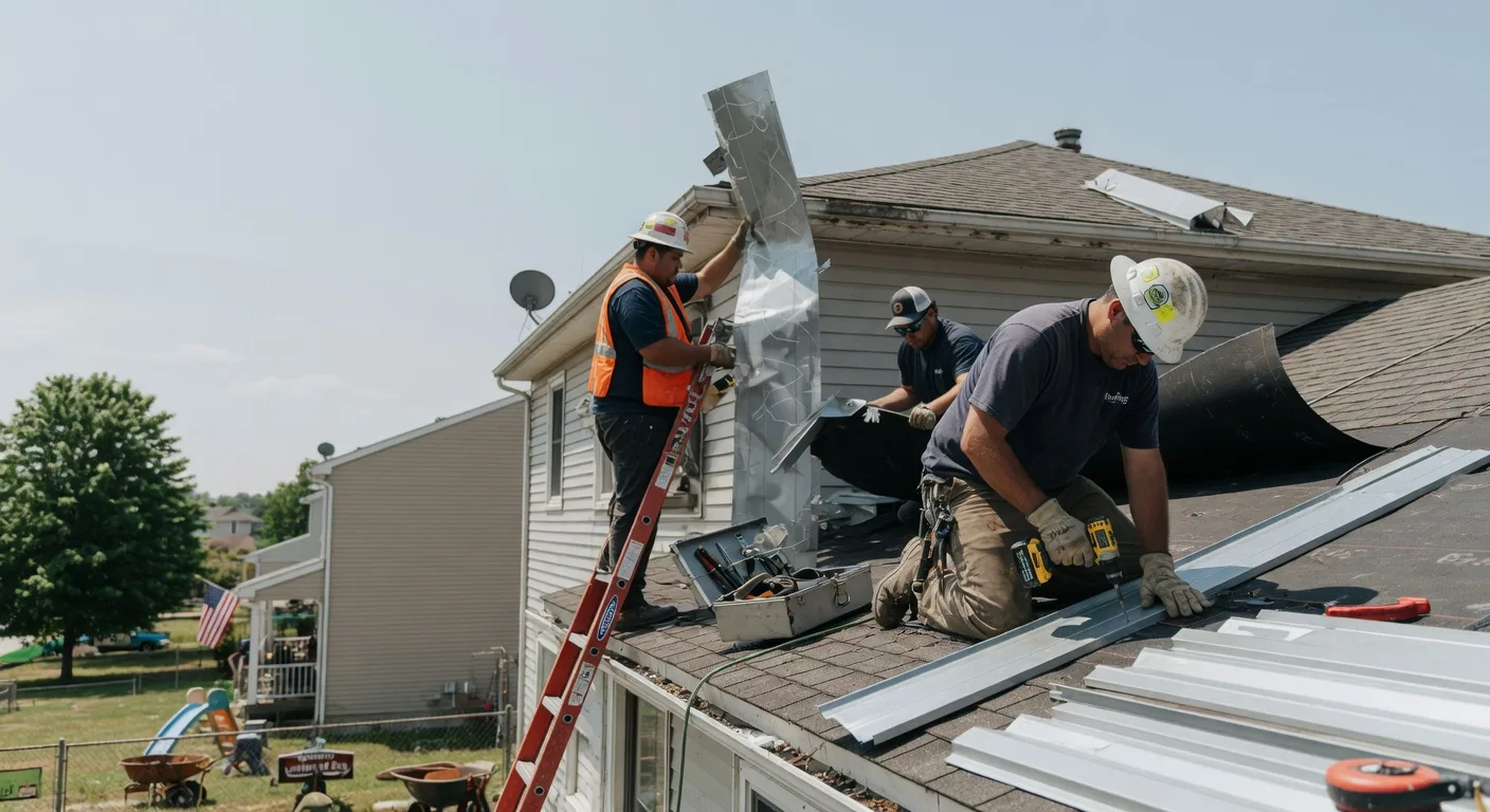 Metal Roof Repair in Helenwood, TN